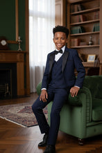 "Prodigy" Kids Navy Tuxedo (5-Piece Set)