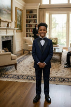 "Prodigy" Kids Navy Tuxedo (5-Piece Set)