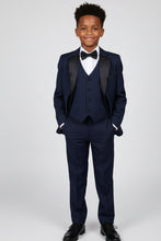 Little Tuxedos "Prodigy" Kids Navy Tuxedo (5-Piece Set)