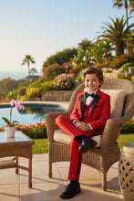 "Prodigy" Red Tuxedo (5-Piece Set)