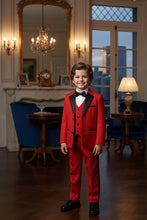 "Prodigy" Red Tuxedo (5-Piece Set)