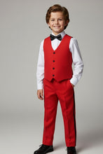 Little Tuxedos "Prodigy" Red Tuxedo (5-Piece Set)