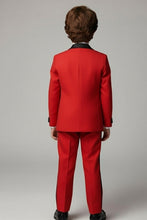 Little Tuxedos "Prodigy" Red Tuxedo (5-Piece Set)