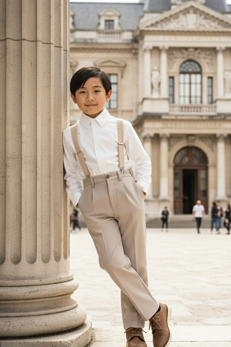 "Wyatt" Kids Sand 4-Piece Barn Wedding Set