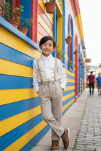 Little Tuxedos "Wyatt" Kids Sand 4-Piece Barn Wedding Set