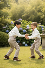 Little Tuxedos "Wyatt" Kids Sand 4-Piece Barn Wedding Set