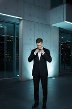 "London" Black Tuxedo Jacket (Separates)