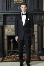 "London" Black Tuxedo Jacket (Separates)