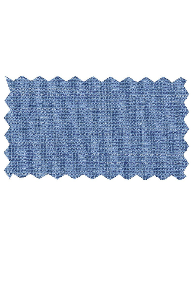 Manchester & Tailor Manchester & Tailor Light Blue Crossweave Suit (2-Piece Set)