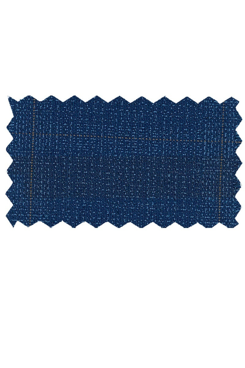 Manchester & Tailor Manchester & Tailor Navy Windowpane Suit (2-Piece Set)