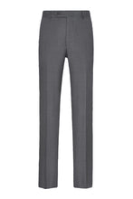 Mantoni "Ashton" Grey Super 140s Wool Suit Pants