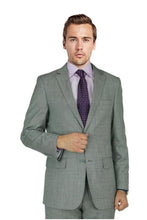 Mantoni Mantoni Light Grey Sharkskin Suit (2-Piece Set)