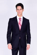 Mantoni Mantoni Solid Navy Suit (2-Piece Set)