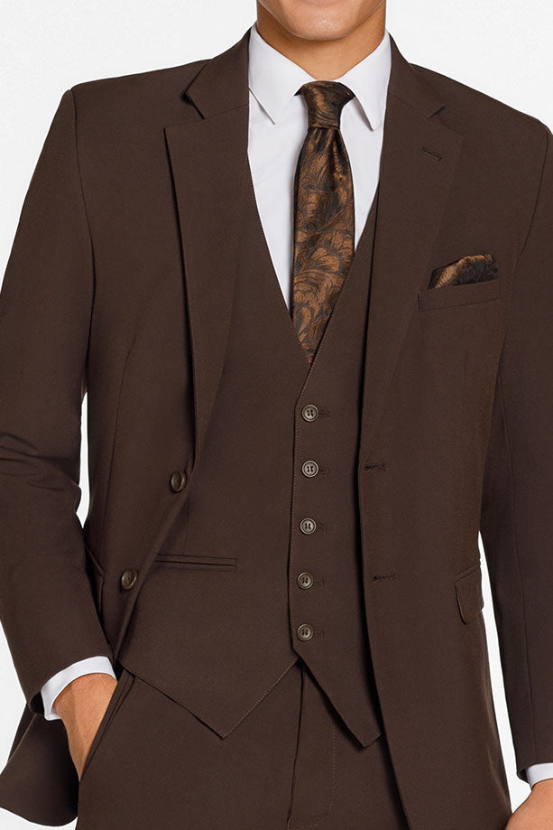 Mark of Distinction Chocolate "Metro" Vest