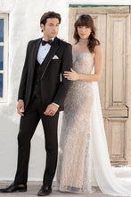 Mark of Distinction "Colin" Black Peak Tuxedo Jacket (Separates)