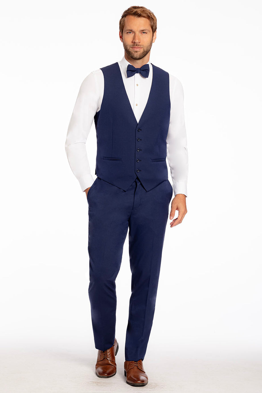 Mark of Distinction Indigo "Metro" Vest