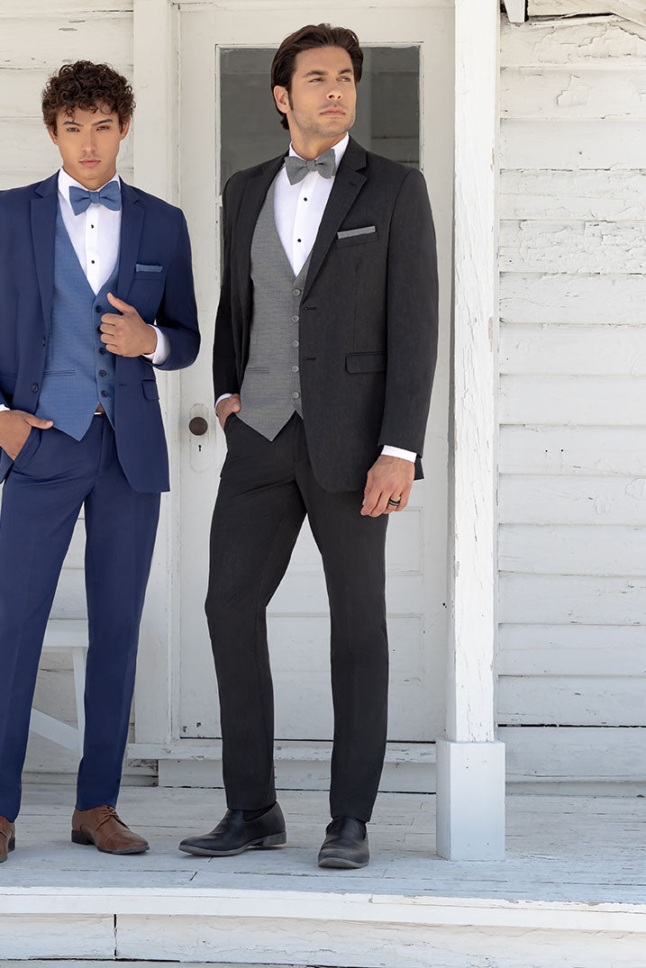 Mark of Distinction "Metro" Charcoal Suit Jacket (Separates)