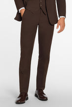 Mark of Distinction "Metro" Chocolate Luxury Blend Suit Pants