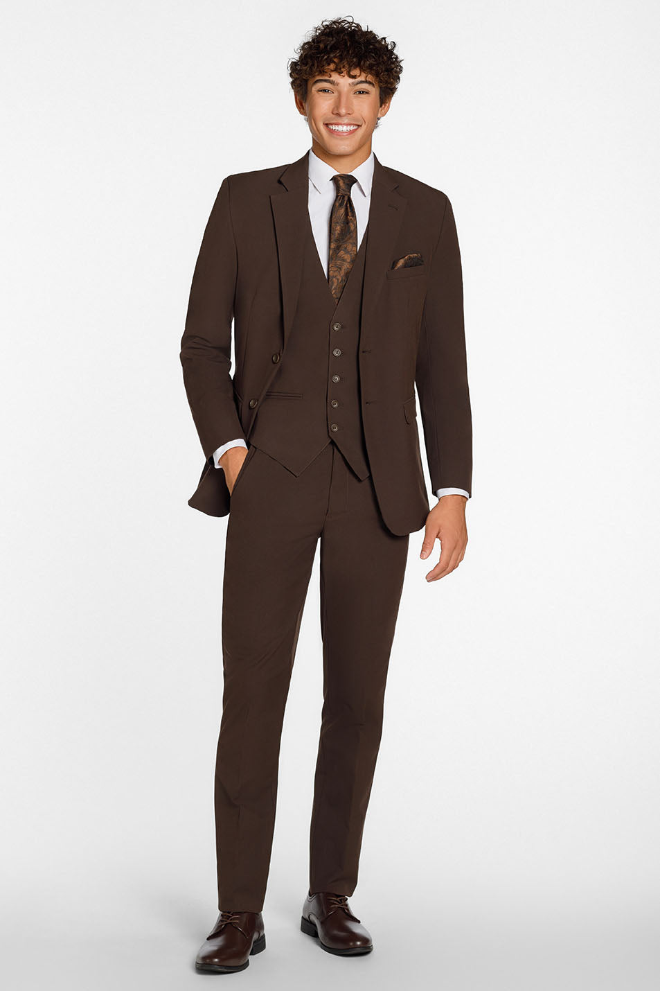Mark of Distinction "Metro" Chocolate Suit Jacket (Separates)