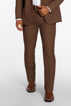 Mark of Distinction "Metro" Cocoa Luxury Blend Suit Pants