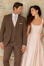 Mark of Distinction "Metro" Cocoa Suit Jacket (Separates)