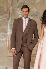 Mark of Distinction "Metro" Cocoa Suit Jacket (Separates)