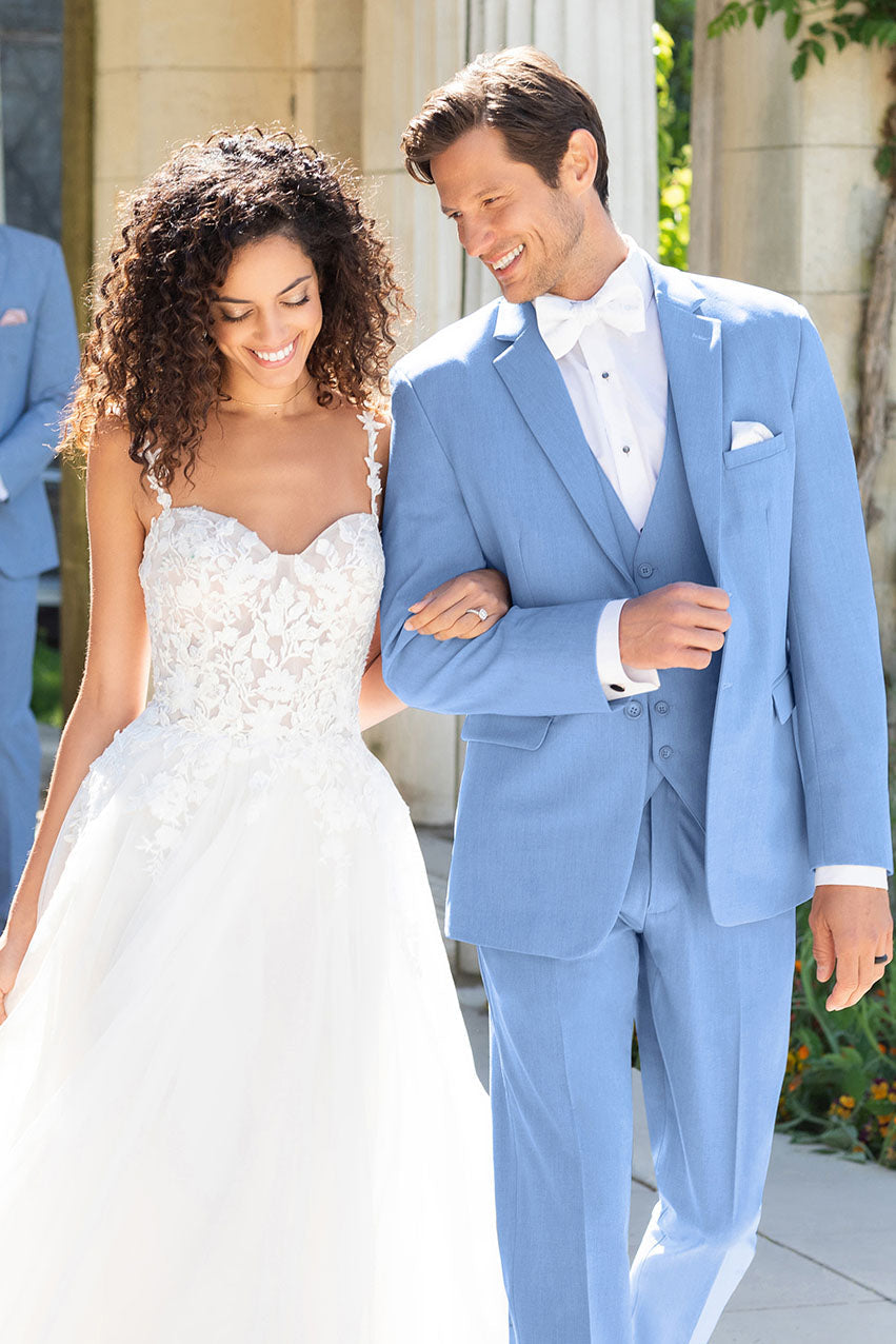 Mark of Distinction "Metro" Cornflower Suit Jacket (Separates)