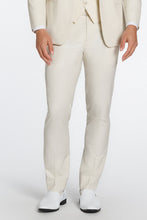 Mark of Distinction "Metro" Creme Luxury Blend Suit Pants