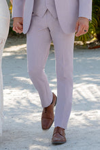 Mark of Distinction "Metro" Lavender Luxury Blend Suit Pants