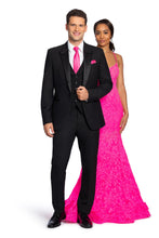 Mark of Distinction "Metro Peak" Black Tuxedo Jacket (Separates)