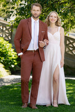 Mark of Distinction "Metro" Rust Suit Jacket (Separates)