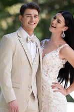 Mark of Distinction "Metro" Tan Suit Jacket (Separates)