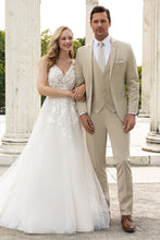 Mark of Distinction "Metro" Tan Suit Jacket (Separates)