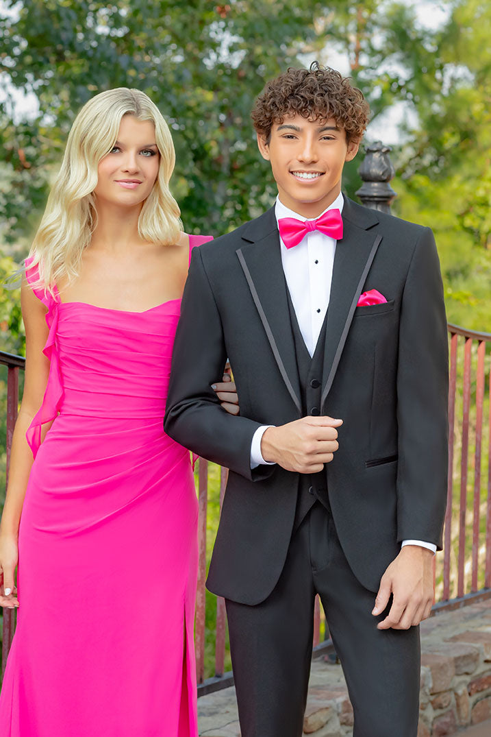 Mark of Distinction "Simon" Black Notch Tuxedo Jacket (Separates)