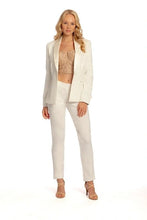 Mark of Distinction "Sophia" Ivory Tuxedo Jacket (Separates)