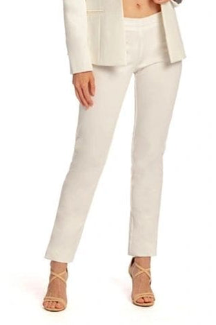 Mark of Distinction "Sophia" Ivory Tuxedo Pants