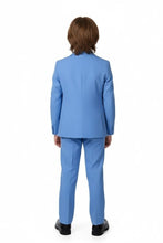 "Mason" Kids Cornflower Blue Suit (5-Piece Set)