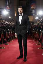 Mattarazi "Venezia Peak" Black 1-button Peak Tuxedo (2-Piece Set)