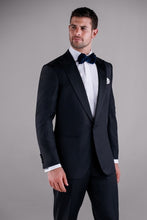 MaxDavoli "Davoli Peak" Black 1-Button Peak Tuxedo (2-Piece Set)