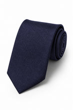 Navy Metro Solid Necktie
