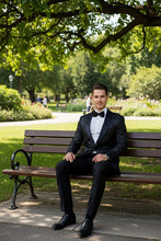 "Monte Carlo" Black Tuxedo Jacket (Separates)