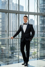 "Monte Carlo" Black Tuxedo Jacket (Separates)