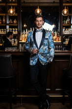 "Monte Carlo" Blue Tuxedo Jacket (Separates)
