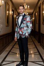 "Monte Carlo" Red Tuxedo Jacket (Separates)