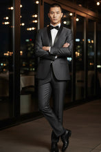 "Paris" Sharkskin 1-Button Shawl Tuxedo (2-Piece Set)