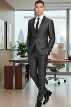 "Paris" Sharkskin 1-Button Shawl Tuxedo (2-Piece Set)