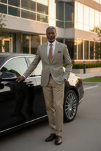 Pellagio Beige Textured Sports Jacket