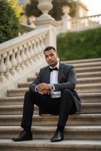 Pellagio Blue & Black Windowpane Sports Jacket