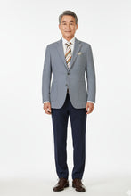 Pellagio Blue Houndstooth Sports Jacket