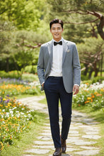 Pellagio Blue Houndstooth Sports Jacket